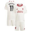 Manchester United Hojlund 11 Fodboldtrøjer Børn Tredje 2023-24 Kort ærmer